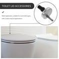 thumbnail image 2 of Toyvian Universal Toilet Seat Screws Set, Stainless Steel Replacement Hardware Kit for Secure Fitting and Easy Installation, 2 of 8