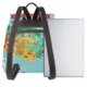 thumbnail image 3 of Disketp USA Tourist Map Mochila de Cuero para Mujer, Bolso de Espalda Antirrobo con Estilo para Viaje, Trabajo y Uso Diario, 3 of 4
