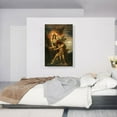 thumbnail image 2 of ARTCANVAS Jacob And The Angel 1878 Canvas Art Print by Gustave Moreau - Size: 40" x 26" (1.50" Deep), 2 of 9