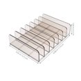 thumbnail image 2 of IFANLANDOR 2Pcs Money Till Box Cash Organizer Acrylic Transparent for Business Checkout, 2 of 5