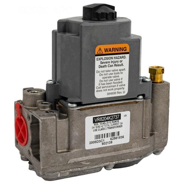 Raypak 014868F Liquid Propane Combination Valve For 106A & 156A Pool Spa Heater