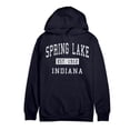 thumbnail image 1 of Spring Lake Indiana Classic Established Premium Cotton Hoodie, 1 of 1