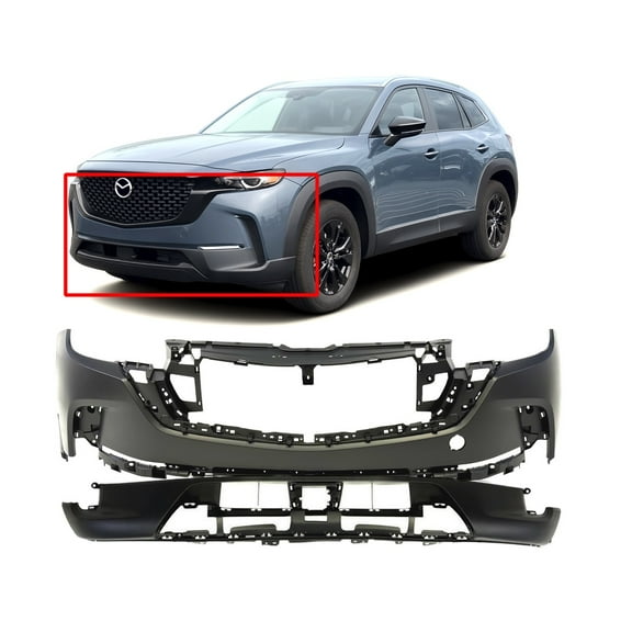 DCP Front Bumper Cover Kit for Mazda CX-50 2023-2024 MA1015104 MA1014104