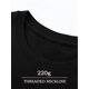 thumbnail image 3 of Creative fashion monogram print, boutique 220g thickened cotton T-shirt, men's fashion casual cotton T-shirt, short-sleeved crewneck T-shirt, 3 of 5