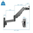 thumbnail image 4 of Mount-It! Monitor Wall Mount | Fits 17"-32" Monitors | Height Adjustable VESA Bracket, 4 of 6