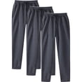 thumbnail image 4 of TOWED22 Mens Active Fleece Athletic Sweatpant Basic Running Drawstring Workout Sweat Pants(Dark Gray,M), 4 of 4