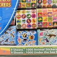 thumbnail image 4 of Toy Island Animal & Under the Sea Themed Sticker Pack, 2000 Stickers/18 Sheets, 4 of 6