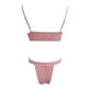 thumbnail image 5 of Gibobby Lencería sexy para mujer Conjunto de lencería de Encaje para Mujer con Cinturones de Liguero, Sujetador y Bragas, sostén y Tanga(Azul, M), 5 of 5