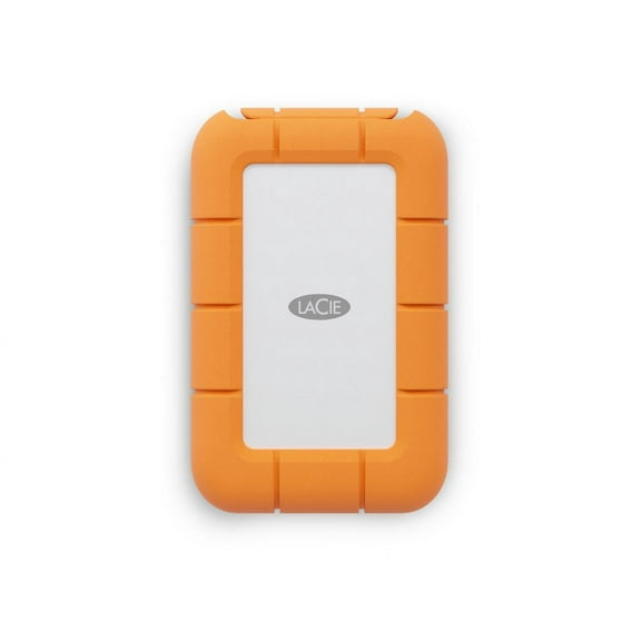 LaCie Rugged Mini SSD 2TB Solid State Drive - USB 3.2 Gen 2x2, speeds up to 2000MB/s, compatible with PC, Mac, and iPad (STMF2000400)