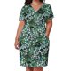 thumbnail image 2 of Vestido holgado con bolsillos y estampado sin costuras de lirio de los valles, vestido de cumpleaños para mujer, vestidos de verano de lujo 2025 para mujer, 2 of 6