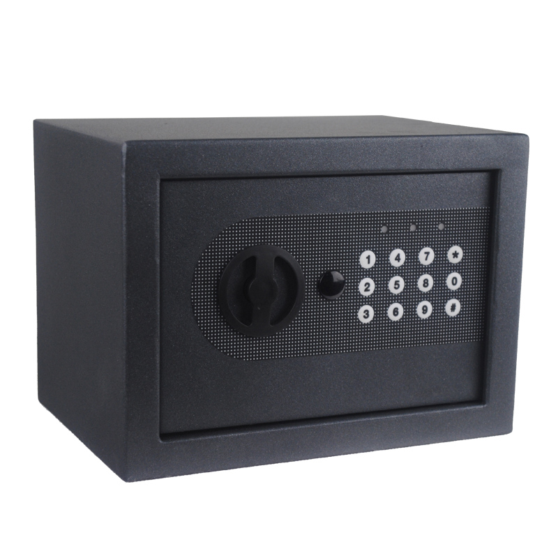 170*230*170mm Digital Keypad Safe Black
