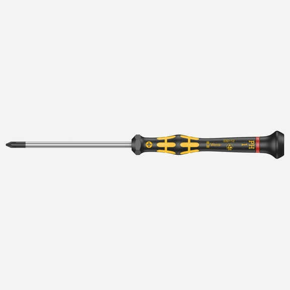 Wera ESD-Safe Precision Phillips Screwdriver #1 Round 05030112001
