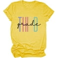thumbnail image 2 of Third Grade T-Shirt for Women 3rd Grade Teacher Shirt Teacher Appreciation Short Sleeve Shirt Teacher Gift Tee, 2 of 4