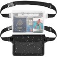 thumbnail image 1 of Paquete de 2 bolsas impermeables para teléfono Ipx8, bolsa impermeable, riñonera ajustable para nadar en la playa y bucear JFHHH pequeña, 1 of 5