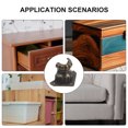 thumbnail image 3 of unbranded 4Ud Patas Metálicas Versátiles Para Y Muebles Con Elegante Acabado En Verde, 3 of 7