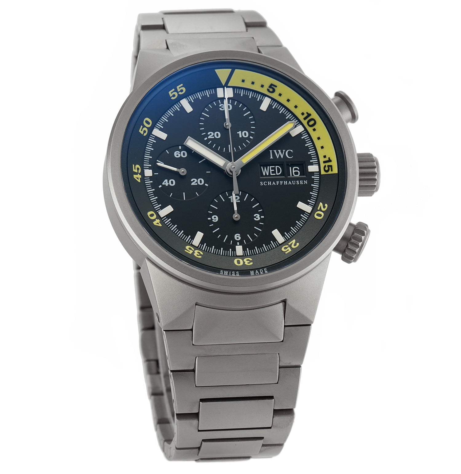 IWC - Pre-Owned Iwc Aquatimer IW371903 Titanium 42mm Watch (Certified  Authentic \u0026 Warranty) - Walmart.com - Walmart.com