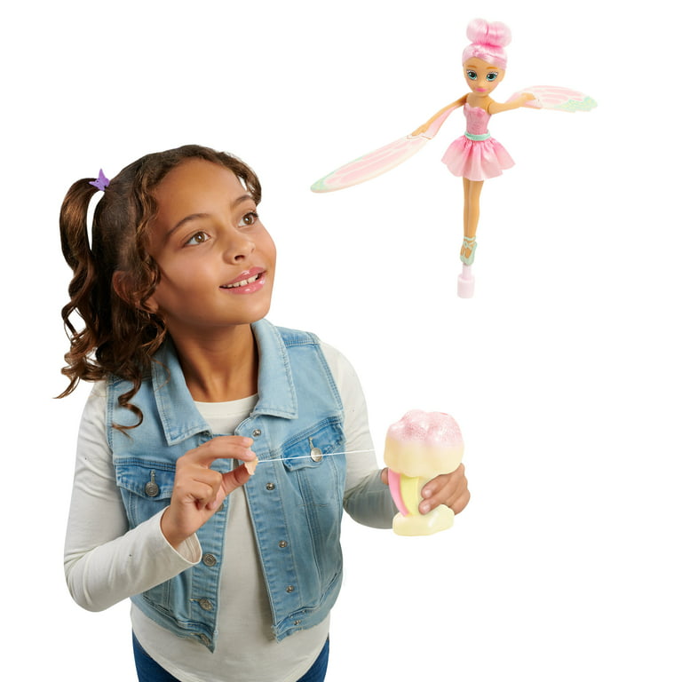 Sky Dancers Butterfly Dancer Rose Doll with Launcher, Kids Toys for Ages 5  Up, Gifts and Presents