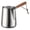 C, variant on Wooden Handle Stainless Steel Milk Frothing Pitcher, Anti-scald Wooden Handle Frother Cup, Barista Coffee Froth Pitcher, Stainless Steel Latte Art Pitcher for Coffee Espresso, 350ML,600ML,1000ML