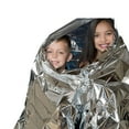 thumbnail image 2 of QualitChoice 5 Pcs Couvertures Thermiques d'Urgence Survie Premiers Secours Couvertures Thermiques pour Ski pour Marathon Randonnée Camping, 2 of 6