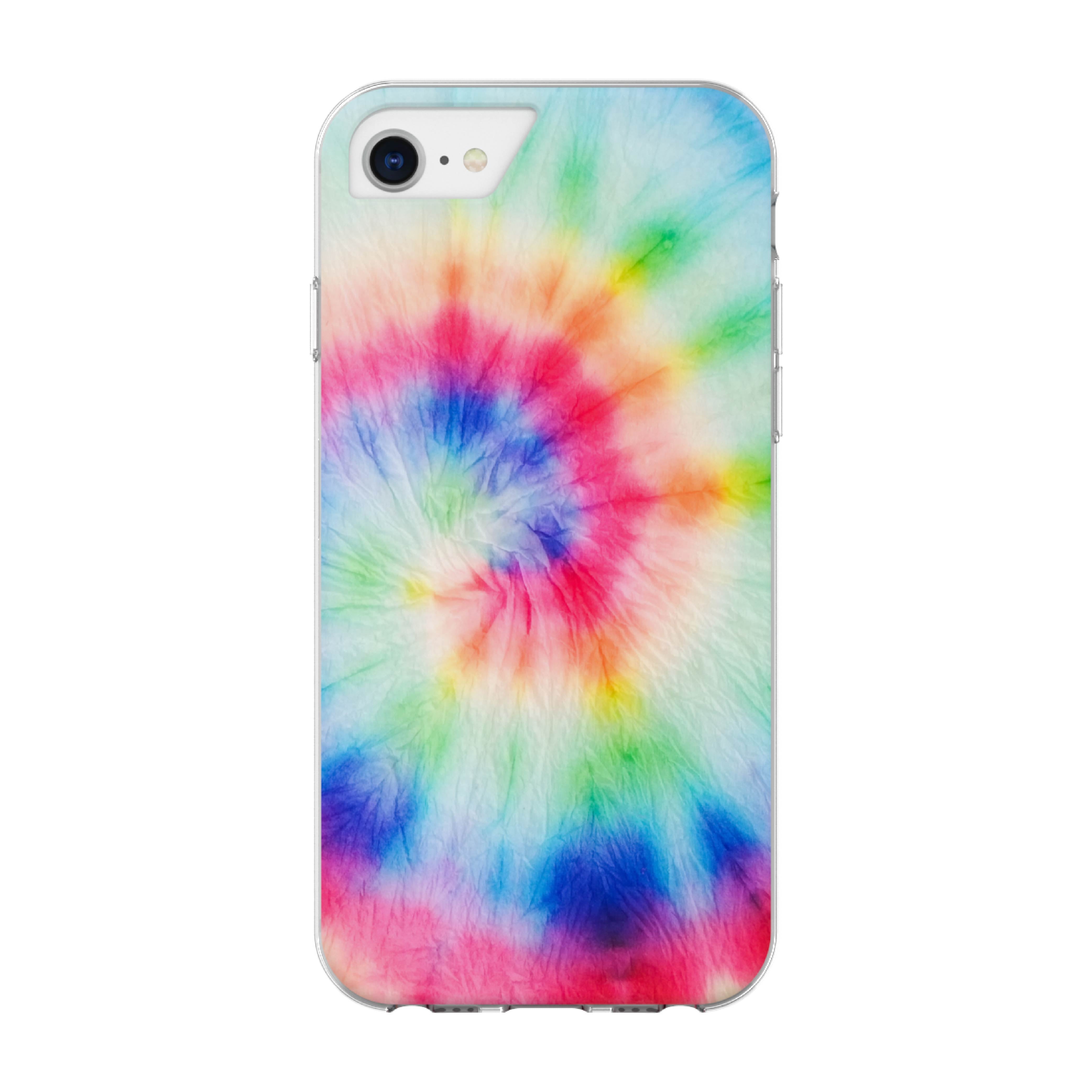 onn. Phone Case for iPhone SE 2022, iPhone SE 2020, iPhone 8, iPhone 7, iPhone 6s, iPhone 6 - Tie-Dye
