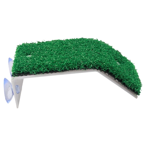 Plataforma para que las tortugas tomen el sol, terraza de descanso para reptiles, suministros multifuncionales resistentes. S