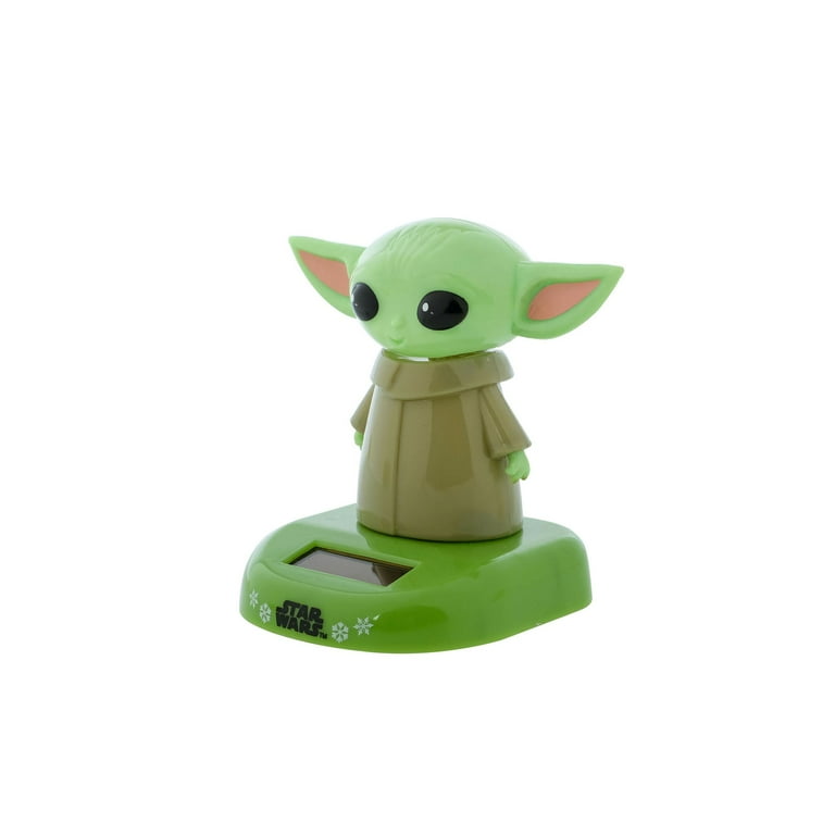 Star Wars Mandalorian Baby Yoda Grogu Solar Bobblehead