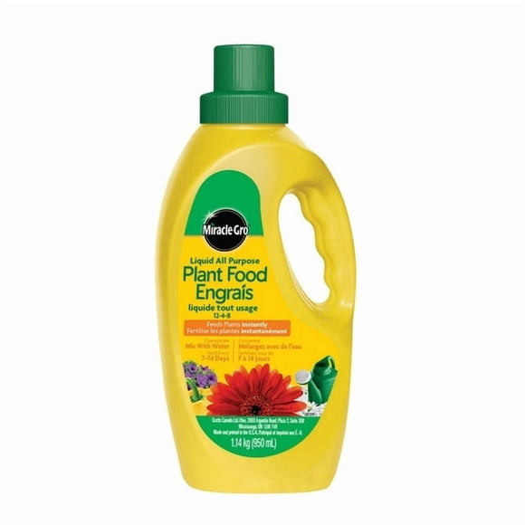 Miracle-Gro Liquide Tout Usage pour Plantes 12-4-8 950 ml
