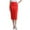 Red, variant on Bovxnpu Women Skirt Women's Office Work Pencil Skirt Stretch High Waist Below Knee Bodycon for Business Casual Beach Vacation Summer Outfits
