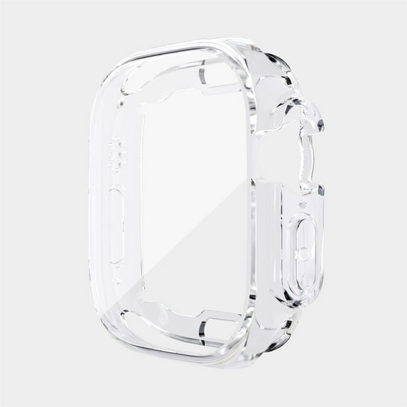 BRADCET 1/3Pack Soft Cover anc Case for Apple Watch Ultra 49mm 45mm 41mm 38mm 44mm 40mm 42mm TPU Screen Protector Shell Protective Bumper Accessories for iWatch Series Ultra 8 7 SE 6 5 4 3 2 1