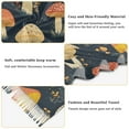 thumbnail image 5 of FORMRS Womens Scarf Winter Soft Long Big Warm Shawls Wrap Tassel Scarves, Black Mushroom Pattern, 5 of 9
