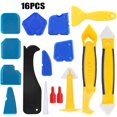 thumbnail image 1 of 16 Pices Outils De Calfeutrage En Silicone, Outil De Retrait De Joints Avec Grattoir/extracteur De Calfeutre/buse, Joint D'tanchit En Silicone Out, 1 of 5