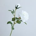 thumbnail image 2 of CNKOO Artificial Rose Flower Realistic Artificial Flower Realistic Artificial Rose with Stem 2 Heads Non-withering Reusable Faux, 2 of 5