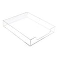 thumbnail image 1 of Acrylic Letter Tray Paper Organizer, Desktop Organizer Tray, 1 of 5