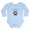 Sky Blue, variant on CafePress - Boxer Sister Body Suit - Long Sleeve Cotton Baby Bodysuit