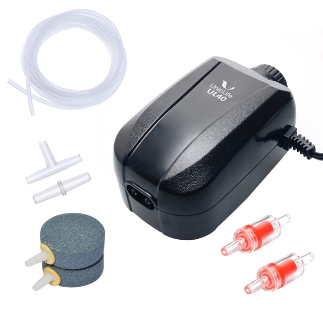 Bomba de aire para acuarios Uniclife 64 GPH para pecera de 40-400 litros