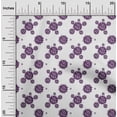 thumbnail image 2 of oneOone Rayon Purple Fabric Medical Craft Projects Decor Fabric Printed By The Yard 56 Inch Wide, 2 of 4