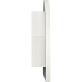 thumbnail image 3 of 20"W x 10"H Half Round Gable Vent (25"W x 15"H Frame Size): Primed, Functional, Rough Sawn Western Red Cedar Gable Vent w/ 1" x 4" Flat Trim Frame, 3 of 12