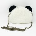thumbnail image 4 of Women Cat Kitten Butt Fluffy Plush Chain Handbag Purse Crossbody Shoulder Bag, 4 of 5