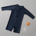 thumbnail image 6 of Shadoumai Boys Two Piece Rash Guard Swim Set Toddler Kids Long Sleeve Bathing Suit Swimwear Shirt with Trunks Quick Dry 5-12Y,Kids Swimsuits Boys 8-10,Kids Swimsuits Boys, 6 of 7