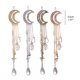 thumbnail image 4 of Seitruly Horquilla elegante para mujer, accesorios de estilismo colgantes con cuentas de borlas para señora, luna y estrella, bandas para el Cuidado del cabello Bronce, 4 of 6
