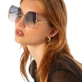 thumbnail image 3 of Lentes de Sol For Arts Sake diseño Em7 Gold Blue, 3 of 3