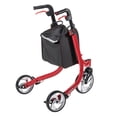 thumbnail image 2 of Drive Medical Nitro Euro Style 3-Wheel Rollator Rolling Walker, 2 of 6