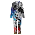 thumbnail image 4 of The Cuphead Show Hooded Union Suit One Piece Pajama Outfit PJs Sleepwear, 4 of 7