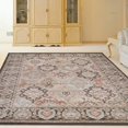 thumbnail image 2 of Radici 3802-0013-BROWN Garda Rectangular Oriental Rugs, Brown - 2 ft. 2 in. x 7 ft. 7 in., 2 of 2