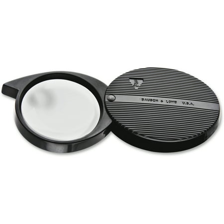 Flexilens Magnifier - Bausch & Lomb 4X Folded Pocket Magnifier, Round, 36mm Lens