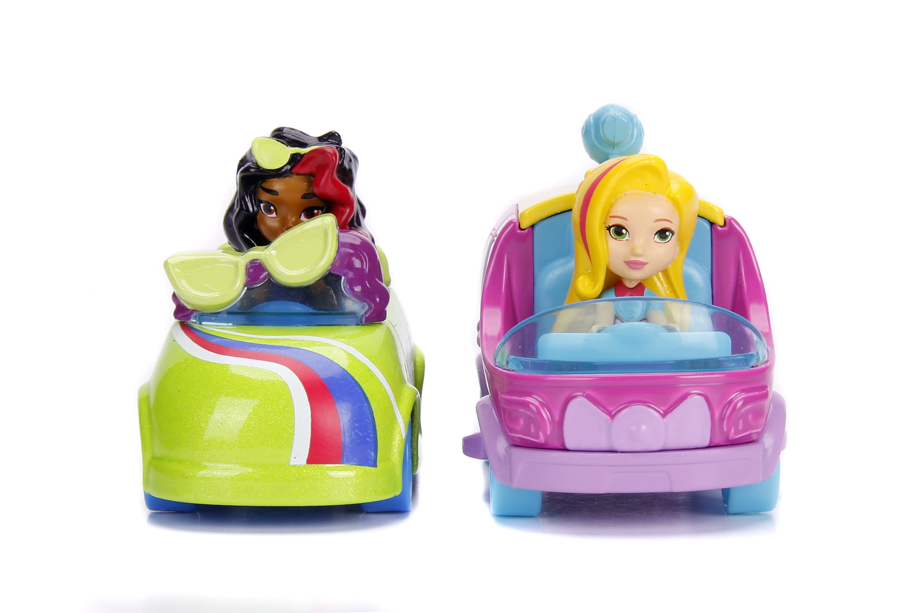 Sunny Day Sunny Glam Van and Rox Coloring Car Die Cast Vehicle and Figure Twin Pack by Jada Toys
