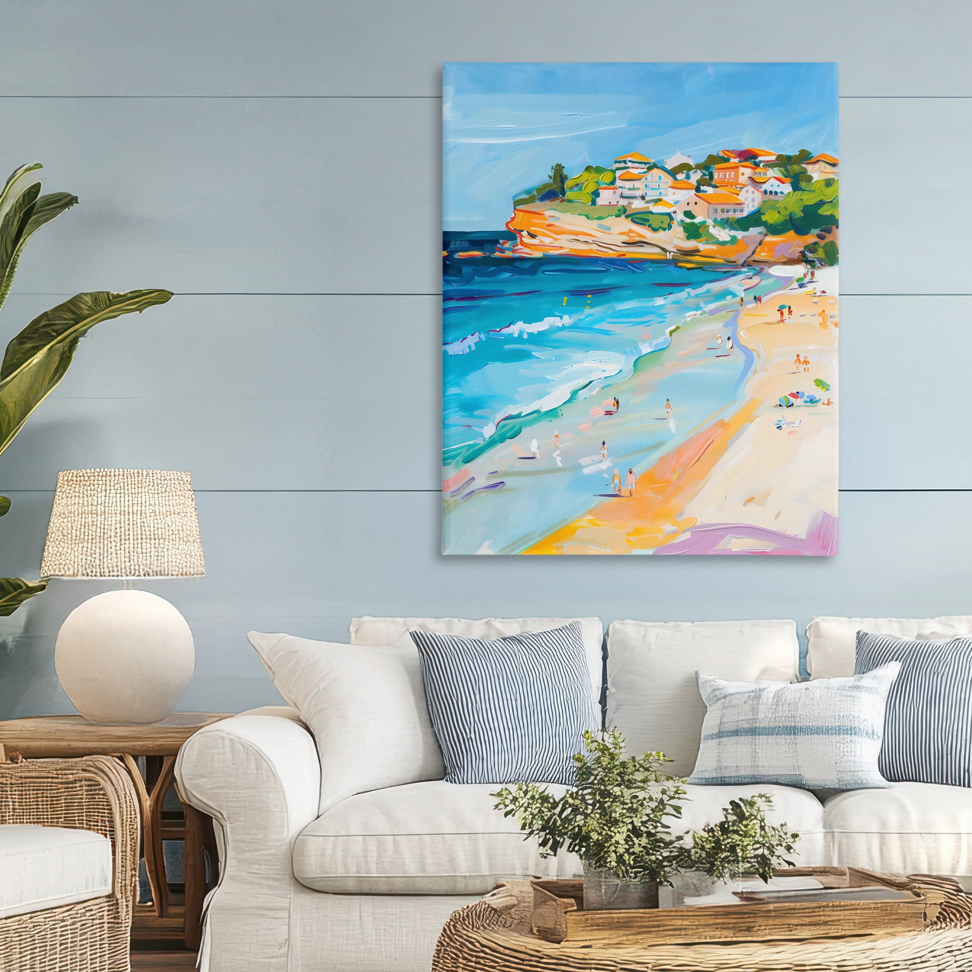 Stupell Industries Bondi Beach Cove Canvas Wall Art, design by The Prints Vibe
