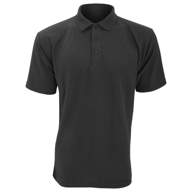 UCC 50/50 Polo à Manches Courtes en Piqué Uni pour Hommes