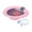 pink, variant on Sitz Bath for Toilet Seat Sitz Bath for Postpartum Care Soothes and Cleanse Toilet Tub Universal Hangable Sitz Bath Tub Hip Bath for Elderly white