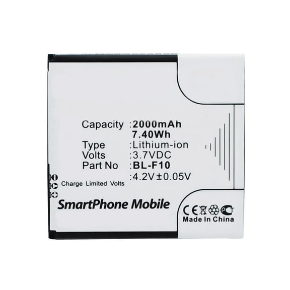 Batteries N Accessories BNA-WB-L3534 Cell Phone Battery - Li-Ion, 3.7V, 2000 mAh, Ultra High Capacity Battery - Replacement for PHICOMM BL-F10 Battery